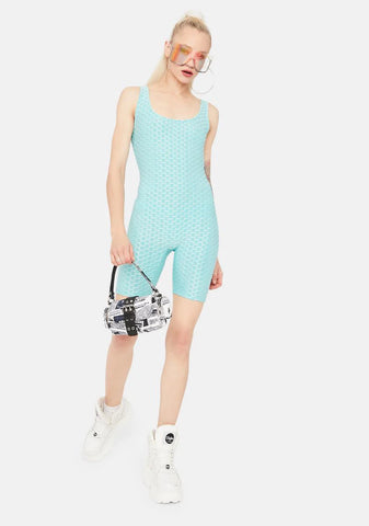 Blow Ya Mind Scoop Neck Romper