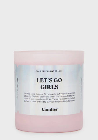 Let's Go Girls Candle