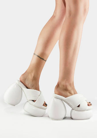 Hypnotic Levitation Platform Sandals