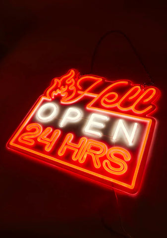 Taking Sinners Neon Sign