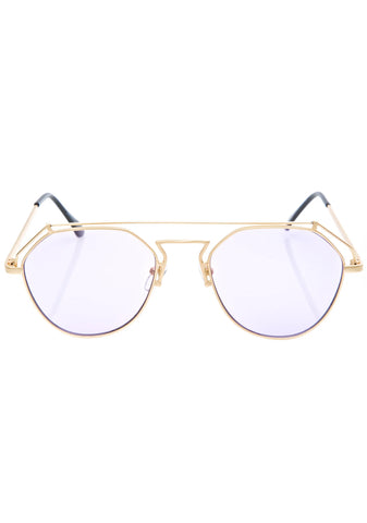 Violet Stephanie Matte Sunglasses