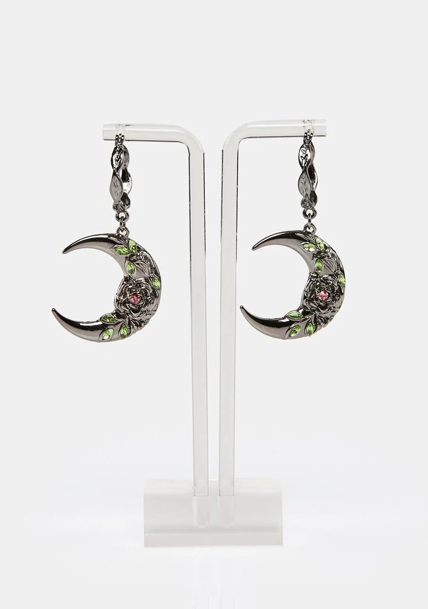 Under The Moon Earrings