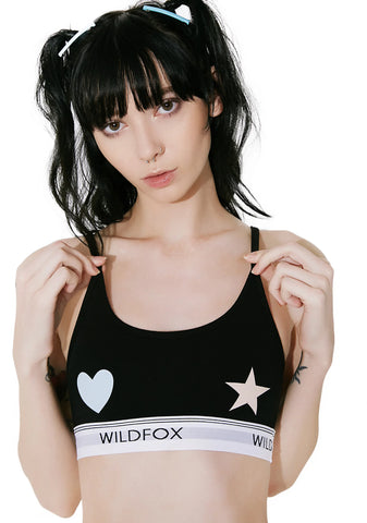 Heart And Star Soft Cup Bra