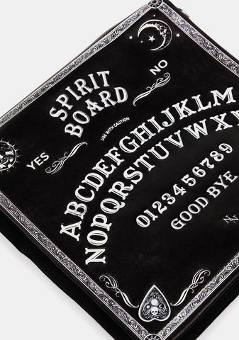 Spirit Board Embossed Shoulder Bag