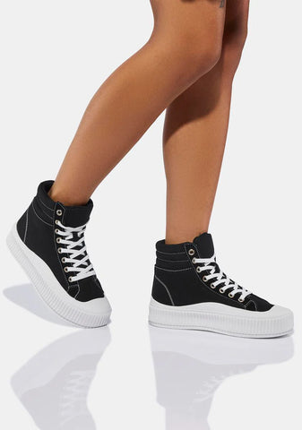 Ain't It Funny High Top Sneakers