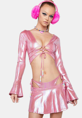 Sleep's For The Weak Mini Skirt