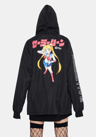 Sailor Moon Guardian Hooded Windbreaker