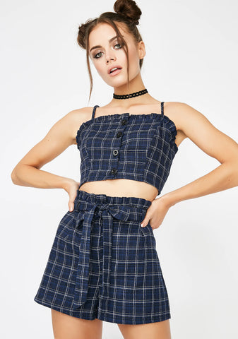 Homewerk Plaid Shorts