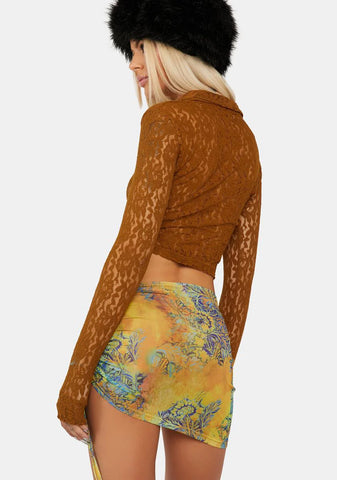 Sarong Micro Mini Skirt