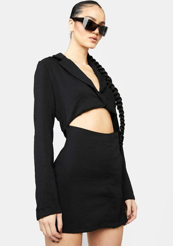 Serial Killa Cutout Mini Dress