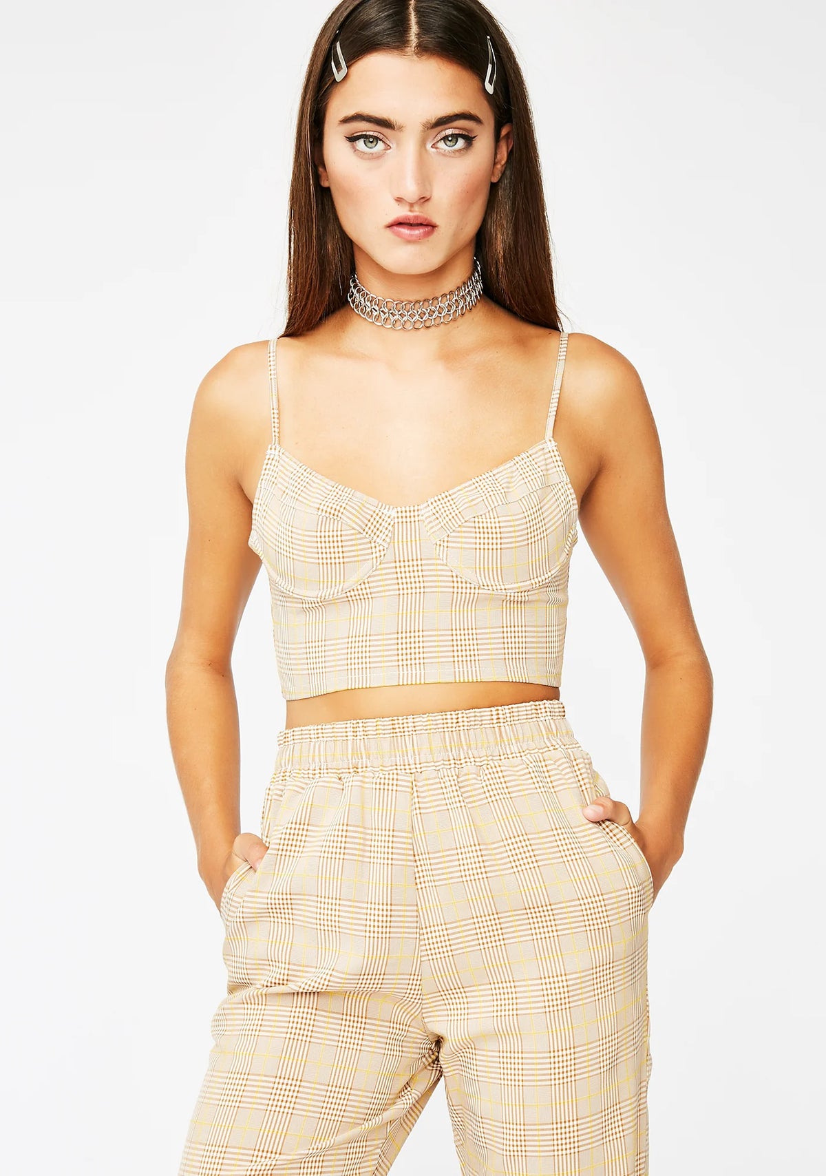 Wish Ya Would Plaid Set