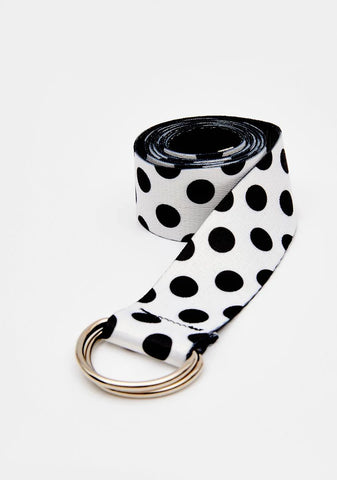 Retro Chic Polka Dot Belt