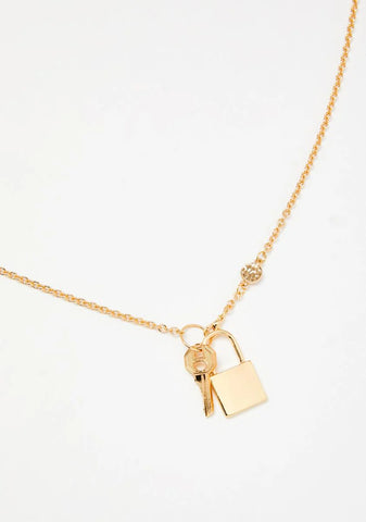 Unlocked Desire Chain Necklace