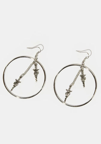 Unbreak The Curse Hoop Earrings