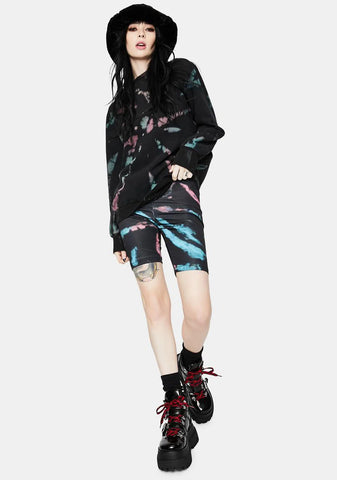 Khloe Tie Dye Biker Shorts