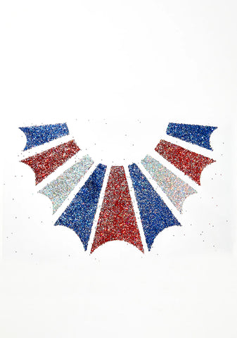 Clown Body Glitter Stickers