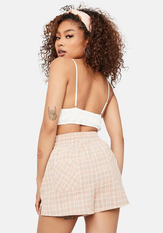 You're The Reason Plaid Shorts