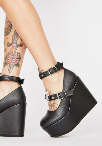 Penta Poison Platform Mary Janes