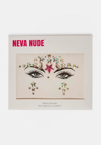 Luna Star Iridescent Crystal Face Gems