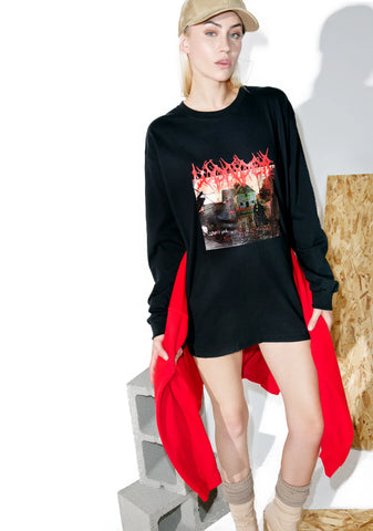 Metal Long Sleeve Tee