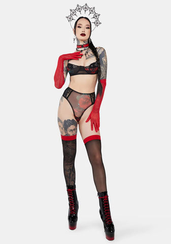 Romance Isn't Dead Lingerie Set