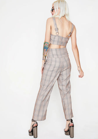 Study Buddy Plaid Set