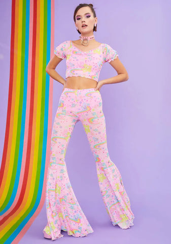 Rainbow Ride Mesh Super Flares