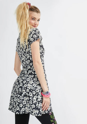 Sweet Symphony Floral Babydoll Dress