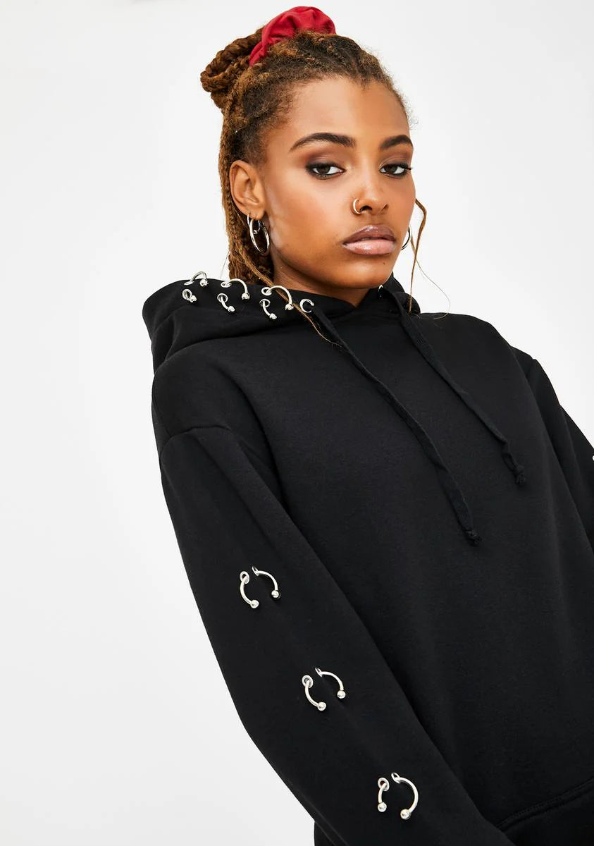 Rumors N' Reputations Pierced Hoodie