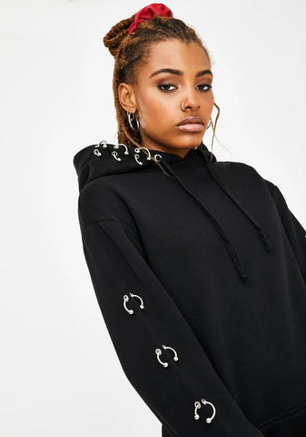 Rumors N' Reputations Pierced Hoodie