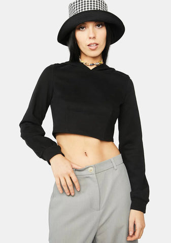 Wicked Love Never Ends Crop Hoodie