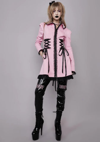 Cute Lament Corset Jacket