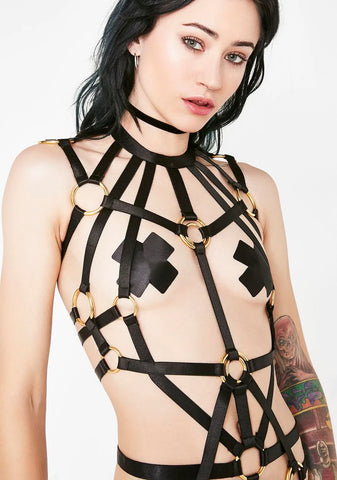 Miss Domina Strappy Teddy