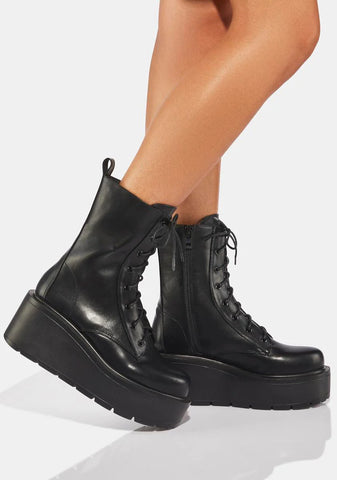 Talos Platform Combat Boots
