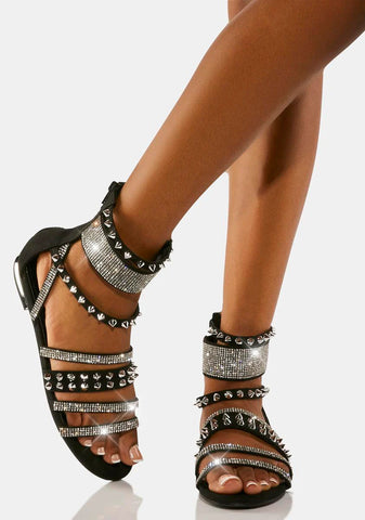 Making Me Crazy Gladiator Sandals