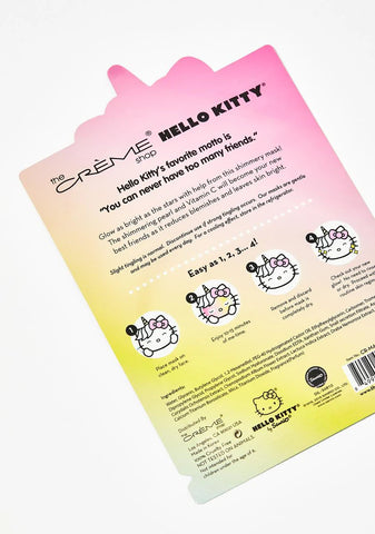 Shooting Stars Hello Kitty Mask