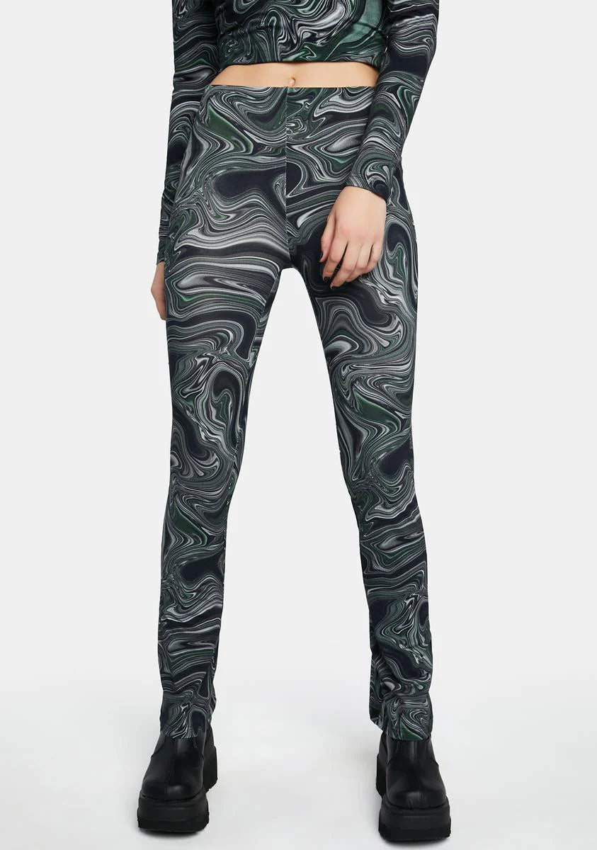 Swamp Print Pants