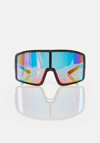 Robo Call Oversized Sunglasses