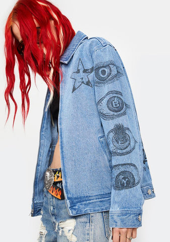 Obey Dreams Denim Jacket