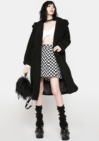 Mercy By Midnight Sherpa Coat