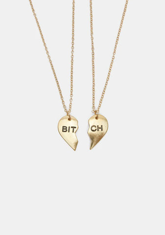 Bish Babes Friendship Necklaces