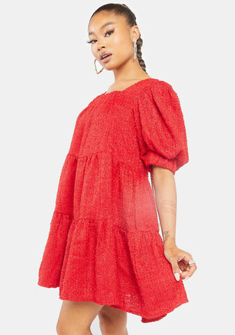 Carina Tweed Mini Dress