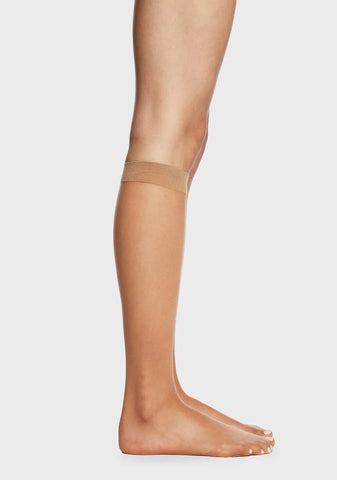 Slip Into These Sheer Stockings