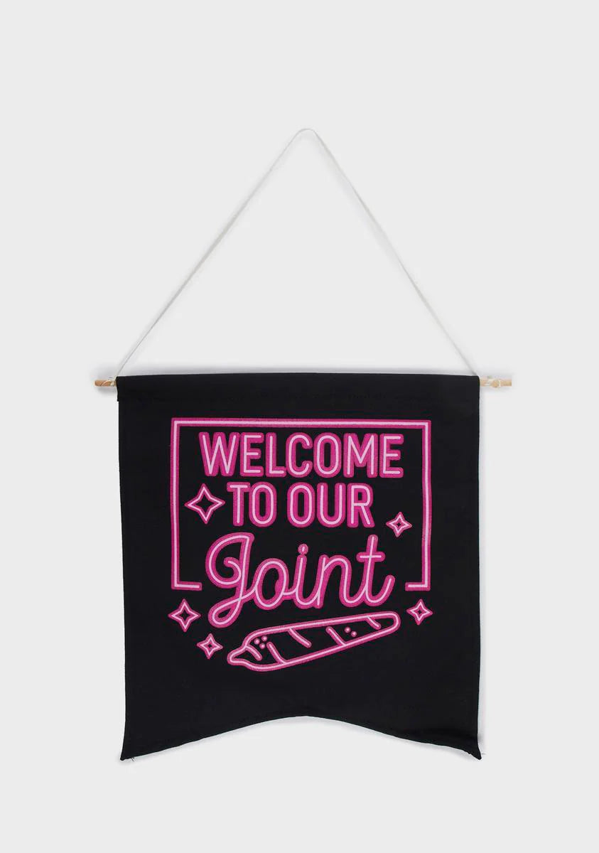 Welcome To Our Joint Wall Hang