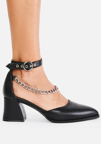 Classy N' Sassy Chain Heels
