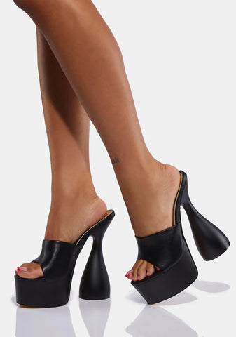 Let's Talk About Us Platform Heels
