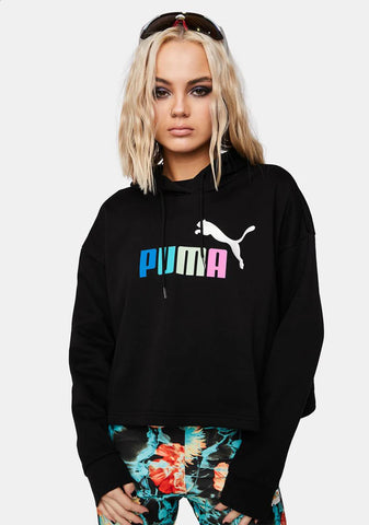 Essentials Cropped Hoodie