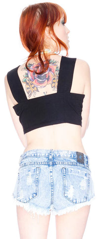 Evil Twin Cross To Bear Bustier