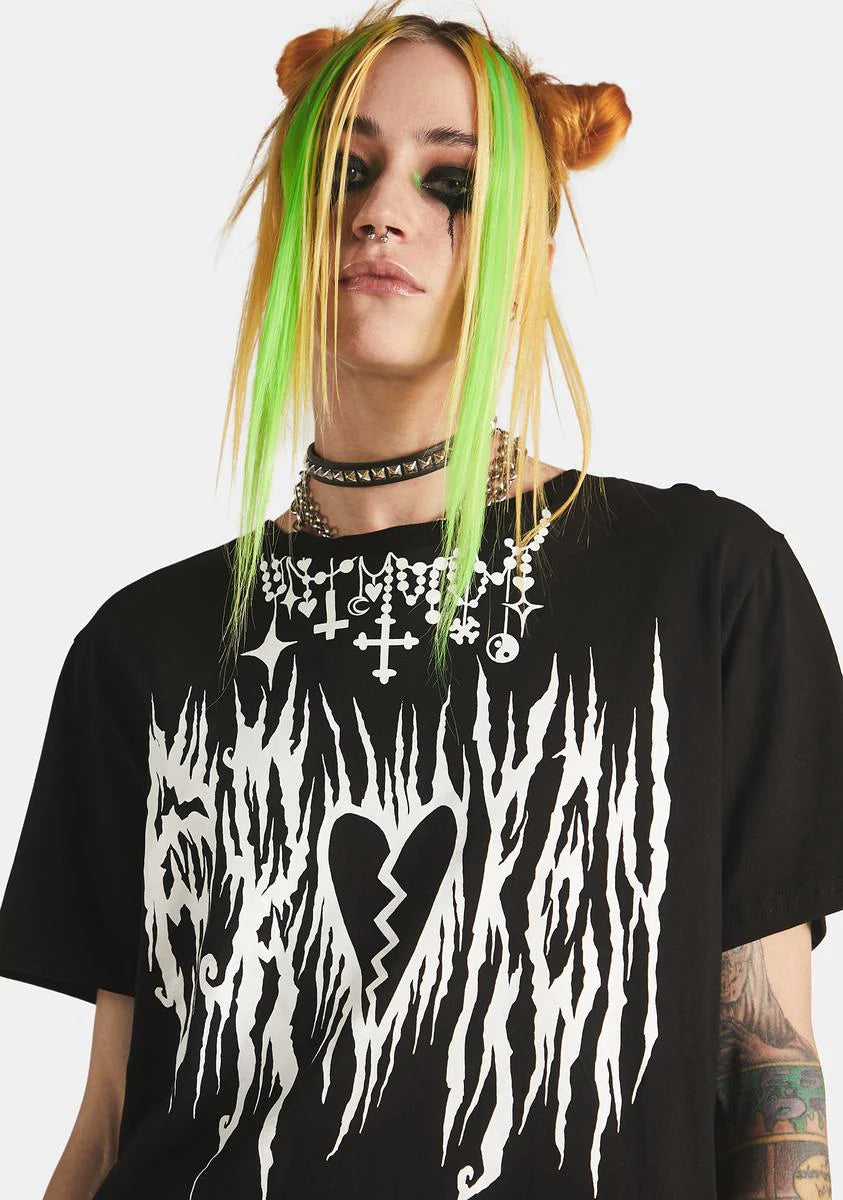 Broken Heartz Graphic Tee