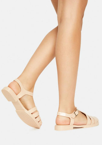 Latte Olly Jelly Sandals